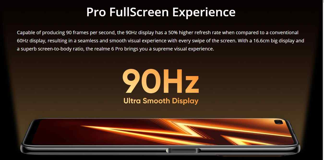 Pro FullScreen Experience Capable of producing 90 frames per second, the 90Hz display has a 50% higher refresh rate when compared to a conventional 60Hz display,